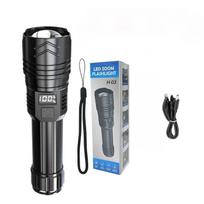 100000 liumenų itin ryškus prožektorius didelio nuotolio LED žibintuvėlis su įmontuota baterija, USB įkrovimu, vandeniui atsparus, nešiojamas kempingo žibintuvėlis Kit B
