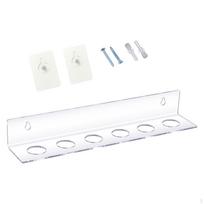 Golf Ball Wall Mount Display Rack Clear Acrylic Accessories Multifunctional Simple Installation