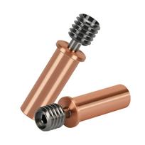 2PCS 3D Printer Extruder Copper Titanium Alloy Throat Tube for Kobra 2Kobra 2 NeoKobra 2 įvairiaspalvis