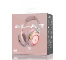 YC A2 žaidimų ausinės Studio V5.1 belaidės ausinės, stereofoninės laidinės ausinės su mikrofonu nešiojamam kompiuteriui PS4 Xbox One žaidėjui rožinė