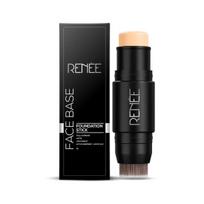 RENEE Face Base Foundation Stick su aplikatoriumi Chai arbata 8gm| Praturtintas baltuoju moliu| Nesvari ir ilgalaikė formulė| Aksominis matinis apdaila