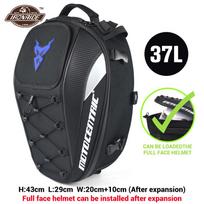 Motociklo krepšys, atsparus vandeniui „Mochila Moto“ motociklo bako krepšys, motociklo kuprinė, daugiafunkcinis uodegos krepšys 4 11-MC-0102 Blue Bag