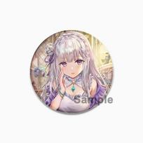 32/44/58mm Ram Rem Natsuki Subaru Emilia Beatrice Roswaal L Mathers Otto Suwen Mielas Ženkliukas Cosplay Žaidimo Smeigtukai Kuprinei Kepurei Papuošalai 32mm(1.26in)