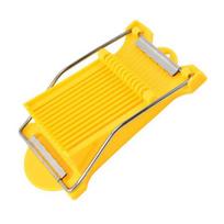 Egg Slicer 12 Lines Stainless Steel Food Slicer Fast Cutting Cheese geltona