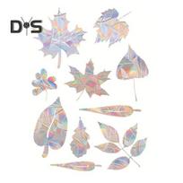 1 lapas Suncatcher Window Cling vandeniui atsparus PVC spalvinga vaivorykštės prizmė, apsauganti nuo susidūrimo paukščių įspėjimo statinis parduotuvės lango stiklo dekoravimo lipdukas A white