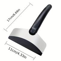 Car Snow Shovel, Car Windshield Snow Shovel, Snow Ice Removal Snow Shovel, Winter Car Snow Removal Tool Stainless Steel Snow Shovel white