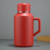 316 nerūdijančio plieno izoliuotas virdulys Lauko sporto virdulys Arbatos atskyrimas Pažangi temperatūrai jautri Mažas plieninis pistoletas Troškintas arbatinukas 1.5L raudona