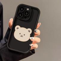 Telefono dėklas, skirtas iPhone 16 13 11 Pro Max iPhone 11 13 16 Samsung S24 Ultra Samsung A54 Redmi note 12 11 Infinix Case iPhone 7&8 juoda