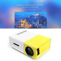 LED vaizdo projektorius YG300 Mini Nešiojamas - VOCOCAL - 1920 x 1080 - 600 Liumenų - 1300mAh Baterija