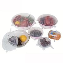 Sealing cap - Silicone cover - 6 pieces - Reusable - Non-toxic