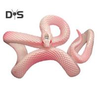 Apsauginis ausinių dėklas 3D Snake Design, smūgiams atsparus ir įbrėžimams Snake belaidis ausinių apsauginis dėklas, skirtas AirPods 4 D šviesiai rausvos spalvos
