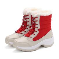 Snow Boots Women Fur Boots For Women Platform Shoes For Women Soft Keep Warm Women's Boots Casual Plush Botas Mujer Winter Shoes 35