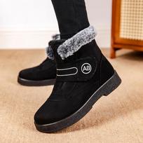 Šilti moteriški ankle boots moterims Kailiniai batai Žieminiai batai Moteris Sniego batai žiemai Žemi kulniukai Batai Botas Mujer 36 raudona