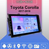 Android Carplay automobilio radijas, skirtas Toyota Corolla 2017-2018 daugialypės terpės grotuvo galvos blokas stereo GPS navigacija BT WIFI 2+32GB 1+16GB
