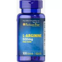Puritan's Pride - L-Arginine 500 mg, 100  Capsules