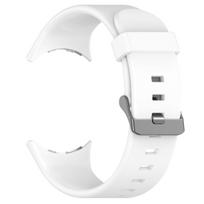 Silicone Band for Google Pixel Watch 3 45mm Seamless Outdoor Simplicity Waterproof Replacement Band for Pixel Watch 3 45mm Pixel Watch 3 45mm balta