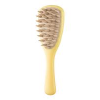 Coarse Teeth Shampoo Comb Silica Gel Fluffy Head Massage Tools Long Handle Hair Washing Tools geltona