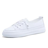 Fashion Low Platform Women Sneakers Sprots Shoes 2024 Fashion Spring Summer Casual White Shoes Breathable Comfortable Lace up Flats 35 balta
