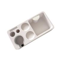Espresso Organizer Box Barista Part for Countertop Commercial Cafes Worktop juoda