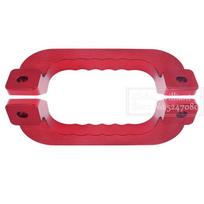 Grab Roof Handle Spare Parts Replacement Car Interior Aluminum Alloy Camper Trailer Inner Roof Handle For Toyota hiace 2005-18 raudona