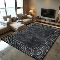 Prabangūs kilimai Dekoracija Namų kilimai svetainei Aukštos klasės Didelio dydžio Miegamojo pūkuotas Trumpo pliušo grindų kilimėlis Neslystantis Holo kilimas 60x90cm door mat gray