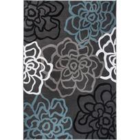 Modern Floral Abstract Flowers Area Rug for Home Living Room Bedroom Kitchen Floor Mat Soft Carpet Nonslip Entrance Doormat 40X60cm-16x24in