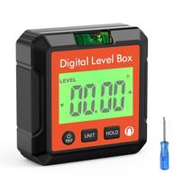 Digital Angle Protractor Inclinometer Universal Magnetic Level Meter Angle Bevel Tester Level Angle Finder Measuring Tools