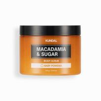 KUNDAL Macadamia & Sugar Body Scrub White Musk 550g 1 PCS