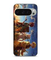 Case - Maniacase - Google Pixel 9 Pro - Silicone - Soft - Tanjiro Inosuke Zenitsu juoda