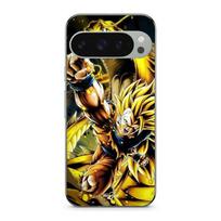 Case for Google Pixel 9 Pro Son Goku Super Saiyan SSJ3 Dragon Point Attack juoda