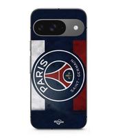 Case - MANIACASE - Google Pixel 9 - Paris Saint Germain Flag - Soft - Black juoda