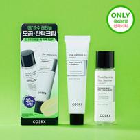 COSRX The Retinol 0.1 Cream 20ml Special (+ Peptide Serum 30ml) The Retinol 0.1 Cream Project black