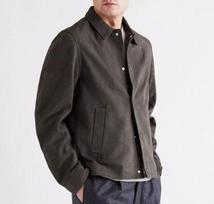 Motorcycle Gray Zip Suede Lambskin Jacket Designer Handmade Biker Leather Men's XS pilka