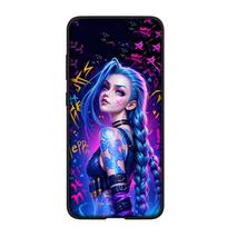 iPhone 16 15 Xiaomi Redmi Note 13 12 11 Pro Max X 9 14 Plus XR Samsung Galaxy A15 S24 S23 Huawei OPPO dėklas Jayce Anime Arcanes Jinx Vi telefono dėklas for Redmi Note 11 Pro aero