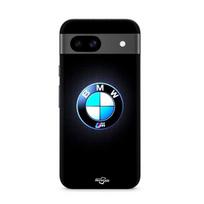 Coque - MANIACASE - Google Pixel 8a - Logo BMW M - Carbone - Souple - Noir juoda