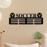 Medals Display Hanger Award Ribbon Organizer, Wall Mounted Medal Holder, Storage Shelf for