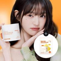 Innisfree Vita C Green Tea Enzyme Blemish Toning Pad 60 sheets (+10 sheets planned) white