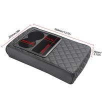 Car Center Console Cover Memory Foam Car Armrest Cushion Arm Rest Covering Car Middle Console Covers Car Center Console Cushion juoda