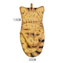 1pc Cute Cat Paws Oven Mitts Cat Claw Baking Oven Gloves Anti-scald Microwave Heat Resistant Insulation Non-slip Cat Paw Gloves