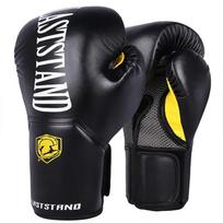 MMA Muay Thai Boxing Gloves for Men Women Sanda Combat Sandbag Punching Gloves Taekwondo Training Equipment 10oz juoda