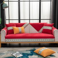 Sofa dangalas neslystantis išskirtinis siuvinėjimas nėriniai sofos užvalkalas vienspalvis sofos užvalkalas 4 sezonai universalus sofos rankšluostis užvalkalas 70x70