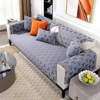 Modernus Minimalizmas Šenilo Sofa Užvalkalas Neslystantis Sofos Užvalkalas Svetainės Sofos Užvalkalas Atlošas Porankis Kėdės Apsauga Pagalvėlė 70x70