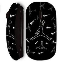 Mouse - Air Jordan - Black White - Wireless - Optical - Nano USB wifi dongle