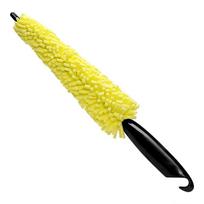 1Pc Car Wheel Cleaner Brush Tire Rim Cleaning Tool Auto Scrub Washing Vehicle Washer Dust Cleaner Sponge Car Washer for Auto geltona