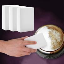 100 Pcs High Qulity Magic Sponge Eraser Cleaner Home Kitchen Office Car Dirty Cleaning Tool ADM white