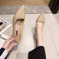 Ladies Summer Footwear Green Shoes for Women 2024 Office Pointed Toe Stilito with Medium Heels Fashion A on Offer Spring 39 Sale 35