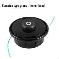 Komatsu vejapjovės žolės pjovimo galvutė, nailoninė sutvirtinta M10, M12 krūmapjovės ravėjimo galvutė Komatsu type, 10MM, made in China