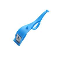 1Pcs Fruit Apple Kiwi Peeler Orange Cutter Vegetable Stainless Steel Peelers Portable Potatoes Manual Peeling Kitchen Tools mėlyna