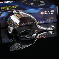 17RCS Racing Bike Brake Clutch Pump Master Cylinder Brake Hydraulic Clutch Lever Universal 22mm for Honda Yamaha Aprilla BMW blue