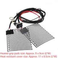 New 12V 10W Electric Heated Handlebar Grips Scooter Motorcycle Universal Handlebar Electric Heating Handle Kit Refit Hand Set